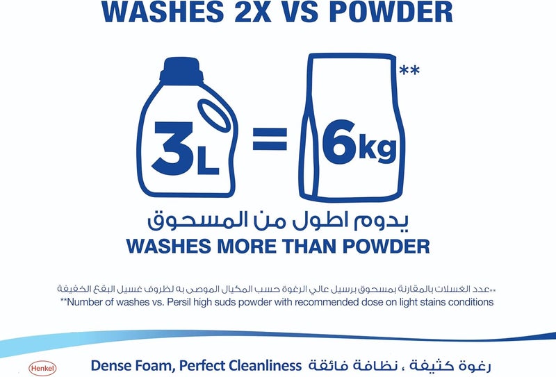 Persil Power Gel Liquid Laundry Detergent with Oud Perfume - Image 5